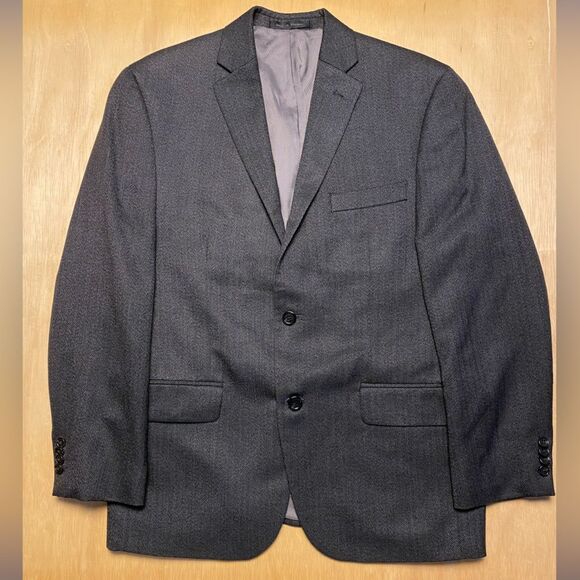 Michael Kors Other - Michael Kors Gray Herringbone Suit Jacket Blazer Sport Coat